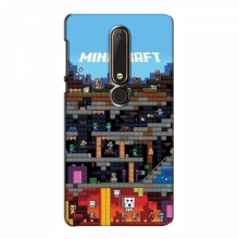 Чехол Майнкрафт для Нокиа 6 (2018) (AlphaPrint) Minecraft - купить на Floy.com.ua
