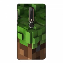 Чехол Майнкрафт для Нокиа 6 (2018) (AlphaPrint) Minecraft Текстура Minecraft - купить на Floy.com.ua