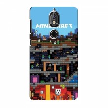 Чехол Майнкрафт для Нокиа 7 (AlphaPrint) Minecraft - купить на Floy.com.ua