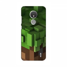 Чехол Майнкрафт для Нокиа С21 (AlphaPrint) Minecraft