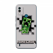 Чехол Майнкрафт для Нокиа С21 Плюс (AlphaPrint) Minecraft