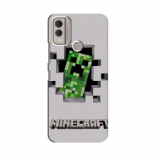 Чехол Майнкрафт для Нокия С22 (AlphaPrint) Minecraft Персонаж Майнкрафт - купить на Floy.com.ua