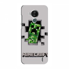 Чехол Майнкрафт для Нокиа С30 (AlphaPrint) Minecraft Персонаж Майнкрафт - купить на Floy.com.ua