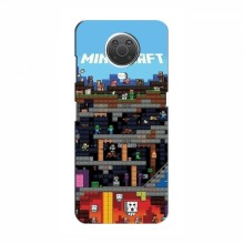 Чехол Майнкрафт для Нокиа G10 (AlphaPrint) Minecraft - купить на Floy.com.ua