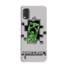 Чехол Майнкрафт для Нокиа G11 Плюс (AlphaPrint) Minecraft