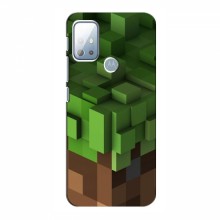 Чехол Майнкрафт для Motorola Moto G10 (AlphaPrint) Minecraft