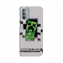 Чехол Майнкрафт для Мото G41 (AlphaPrint) Minecraft