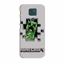 Чехол Майнкрафт для Мото G9 Плей (AlphaPrint) Minecraft Персонаж Майнкрафт - купить на Floy.com.ua