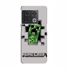 Чехол Майнкрафт для ВанПлас 10 Про (AlphaPrint) Minecraft