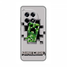 Чехол Майнкрафт для ВанПлас Ейс 3 (AlphaPrint) Minecraft Персонаж Майнкрафт - купить на Floy.com.ua