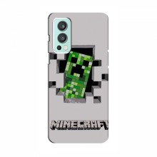 Чехол Майнкрафт для ВанПлас Норд 2 (AlphaPrint) Minecraft