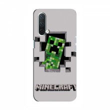Чехол Майнкрафт для ВанПлас Норд СЕ 5G (AlphaPrint) Minecraft