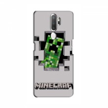 Чехол Майнкрафт для Оппо А11 (AlphaPrint) Minecraft Персонаж Майнкрафт - купить на Floy.com.ua