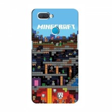 Чехол Майнкрафт для Оппо А12 (AlphaPrint) Minecraft - купить на Floy.com.ua
