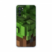 Чехол Майнкрафт для Оппо А16 (AlphaPrint) Minecraft Текстура Minecraft - купить на Floy.com.ua