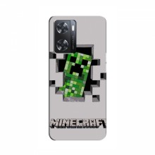 Чехол Майнкрафт для Оппо А57с (AlphaPrint) Minecraft Персонаж Майнкрафт - купить на Floy.com.ua
