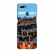 Чехол Майнкрафт для Оппо А5с (AlphaPrint) Minecraft - купить на Floy.com.ua
