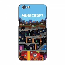 Чехол Майнкрафт для Оппо А71 (AlphaPrint) Minecraft - купить на Floy.com.ua