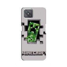 Чехол Майнкрафт для Оппо А92с (AlphaPrint) Minecraft Персонаж Майнкрафт - купить на Floy.com.ua