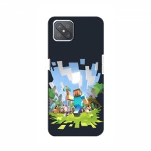 Чехол Майнкрафт для Оппо А92с (AlphaPrint) Minecraft minecraft - купить на Floy.com.ua