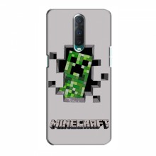 Чехол Майнкрафт для Оппо Рено р17 Про (AlphaPrint) Minecraft Персонаж Майнкрафт - купить на Floy.com.ua