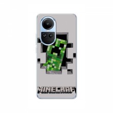 Чехол Майнкрафт для Оппо Рено 10 Про (AlphaPrint) Minecraft Персонаж Майнкрафт - купить на Floy.com.ua