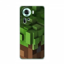 Чехол Майнкрафт для Оппо Рено 11 5G (AlphaPrint) Minecraft Текстура Minecraft - купить на Floy.com.ua