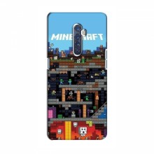 Чехол Майнкрафт для Оппо Рено 2 (AlphaPrint) Minecraft - купить на Floy.com.ua