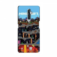 Чехол Майнкрафт для Оппо Рено 2з (AlphaPrint) Minecraft