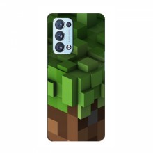 Чехол Майнкрафт для Оппо Рено 6 Про (AlphaPrint) Minecraft Текстура Minecraft - купить на Floy.com.ua