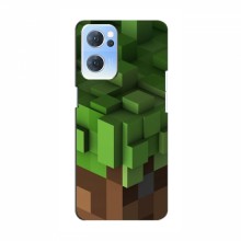 Чехол Майнкрафт для Оппо Рено 7 (5G) (AlphaPrint) Minecraft Текстура Minecraft - купить на Floy.com.ua