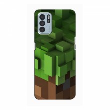 Чехол Майнкрафт для Оппо Рено 6 Зет (AlphaPrint) Minecraft Текстура Minecraft - купить на Floy.com.ua