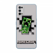 Чехол Майнкрафт для Реалми 7 (AlphaPrint) Minecraft Персонаж Майнкрафт - купить на Floy.com.ua