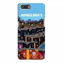 Чехол Майнкрафт для Реалми С2 (AlphaPrint) Minecraft - купить на Floy.com.ua