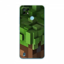 Чехол Майнкрафт для Реалми С21 (AlphaPrint) Minecraft Текстура Minecraft - купить на Floy.com.ua