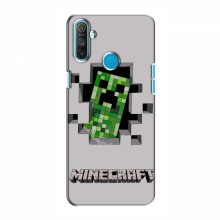 Чехол Майнкрафт для Реалми С3 (AlphaPrint) Minecraft Персонаж Майнкрафт - купить на Floy.com.ua