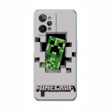 Чехол Майнкрафт для Реалми С31 (AlphaPrint) Minecraft Персонаж Майнкрафт - купить на Floy.com.ua