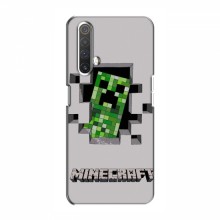 Чехол Майнкрафт для Реалми Х3 (AlphaPrint) Minecraft Персонаж Майнкрафт - купить на Floy.com.ua