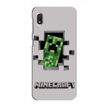 Чехол Майнкрафт для Samsung Galaxy A10e (AlphaPrint) Minecraft Персонаж Майнкрафт - купить на Floy.com.ua