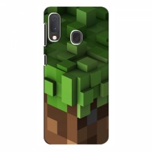 Чехол Майнкрафт для Samsung Galaxy A20e (AlphaPrint) Minecraft Текстура Minecraft - купить на Floy.com.ua