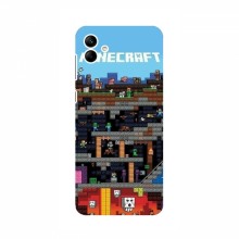 Чехол Майнкрафт для Самсунг А04 (AlphaPrint) Minecraft - купить на Floy.com.ua