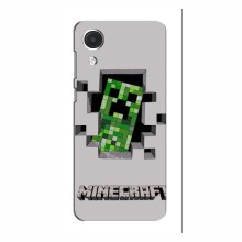 Чехол Майнкрафт для Samsung Galaxy A04 Core (AlphaPrint) Minecraft Персонаж Майнкрафт - купить на Floy.com.ua