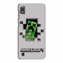 Чехол Майнкрафт для Самсунг А10 (2019) (AlphaPrint) Minecraft Персонаж Майнкрафт - купить на Floy.com.ua