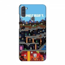 Чехол Майнкрафт для Самсунг А11 (AlphaPrint) Minecraft - купить на Floy.com.ua