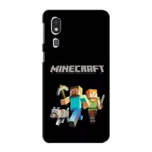 Чехол Майнкрафт для Samsung Galaxy A2 Core (AlphaPrint) Minecraft Герои Майнкрафт - купить на Floy.com.ua