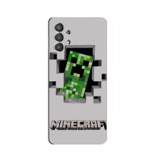 Чехол Майнкрафт для Самсунг А32 (AlphaPrint) Minecraft Персонаж Майнкрафт - купить на Floy.com.ua