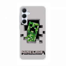 Чехол Майнкрафт для Самсунг Галакси А35 5G (AlphaPrint) Minecraft Персонаж Майнкрафт - купить на Floy.com.ua
