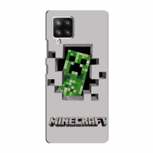 Чехол Майнкрафт для Самсунг А42 (AlphaPrint) Minecraft Персонаж Майнкрафт - купить на Floy.com.ua