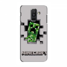 Чехол Майнкрафт для Samsung A6 Plus 2018, A6 Plus 2018, A605 (AlphaPrint) Minecraft Персонаж Майнкрафт - купить на Floy.com.ua