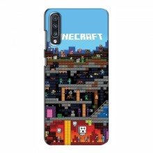 Чехол Майнкрафт для Самсунг А70 (2019) (AlphaPrint) Minecraft - купить на Floy.com.ua